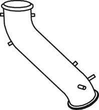 Деталь вихлопної системи Dinex 21519