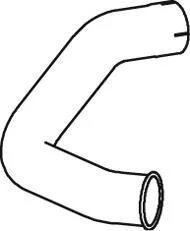 Труби вихлопної системи / ВЫХЛОПНАЯ ТРУБА DAF/BOVA Dinex 21799