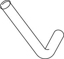 Випускна труба Dinex 47545