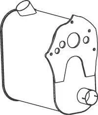 Деталь вихлопної системи Dinex 49385