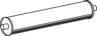 Глушник / ГЛУШИТЕЛЬ MB 669, 617 205*1050 3834900201 Dinex 50326