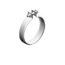 Хомут металевий / ХОМУТ ГОФРЫ MB 6209970590 D-85MM. Dinex 50852