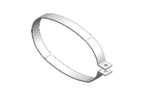 Хомут металевий / ХОМУТ ГОФРЫ MB 6474910541 D-90 MM Dinex 50860