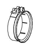 Хомут випускної системи Dinex 51963