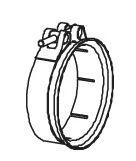 Хомут випускної системи Dinex 51963