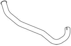 Деталь вихлопної системи Dinex 52627