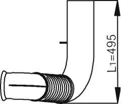 Труби вихлопної системи Dinex 53127