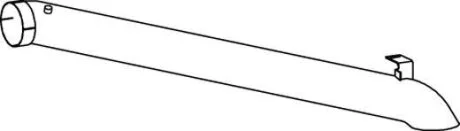 Труби вихлопної системи Dinex 54681