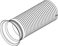 Труба вихлопного газу Dinex 55201