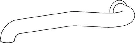 Деталь вихлопної системи Dinex 64793