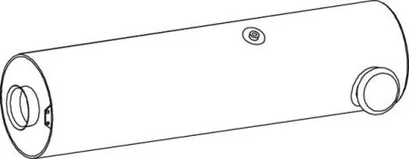 Деталь вихлопної системи Dinex 66345