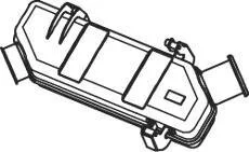 Труби вихлопної системи Dinex 68719