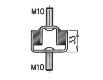 Елемент випускної системи Dinex 69804