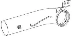 Деталь вихлопної системи Dinex 6LG002