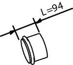 Труби вихлопної системи / ВЫХЛОПНАЯ ТРУБА VOLVO Dinex 80780