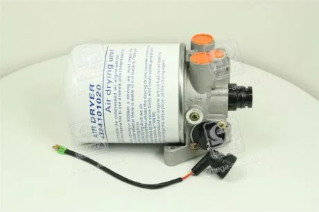 Кран осушувача повітря 3-виходу MB, MAN, IVECO, DAF (з фільтром) 24В <ДК> Dk-Дорожная Карта 32101090