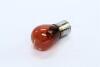 Лампа покажчиків поворотів і стоп-сигналів помаранчева BA15s Amber 12V P21W &lt;ДК&gt; Dk-Дорожная Карта DK-12V21W_BA15S AMBE (фото 4)
