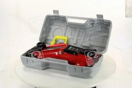 Домкрат підкатний, 2т пластик, H=140/320 6,5кг <ДК> Dk-Дорожная Карта FJ-01PVC