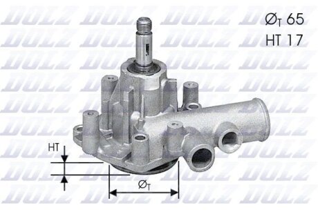 Водяний насос DOLZ A136