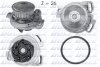 Насос водяной VAG 100/200/80/90/COUPE/QUATTRO/GOLF/PASSAT/POLO/SANTANA/ 77-01 1.8/1.9/2.0/2.2/2.3 DOLZ A152 (фото 1)