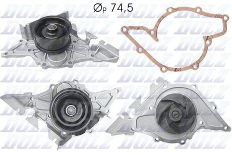 AUDI помпа води A4 A6 2.7,2.8 98- DOLZ A195
