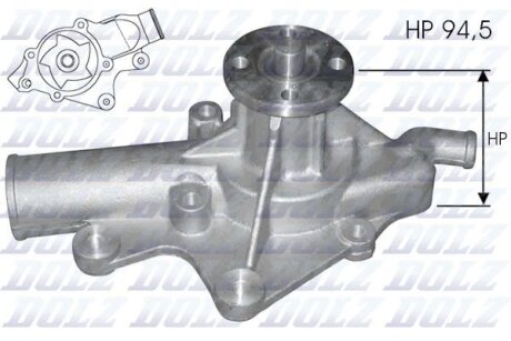 Насос водяний DOLZ J203