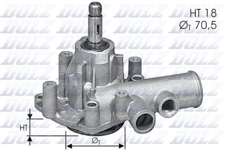 Водяний насос DOLZ M140