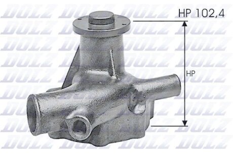 Водяний насос DOLZ N122