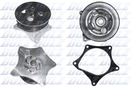OPEL Помпа воды ASTRA K 1.0/1.4 15-, INSIGNIA B 1.5 17-, MOKKA 1.4 16- DOLZ O277