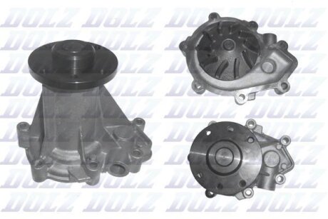 SSANGYONG помпа води Actyon,Kyron,Rexton,Rodius 2.0/2.7Xdi 05- DOLZ S247