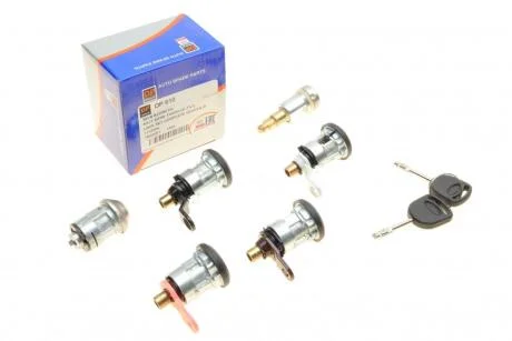 Комплект сердцевин замков, F.-Tr., 1991>, (6 шт.) DP Group DP 610