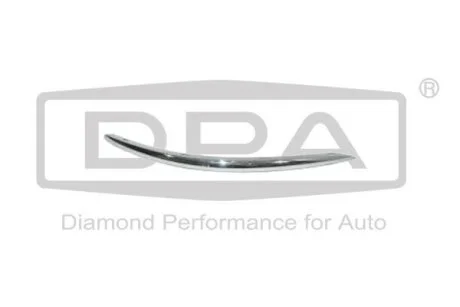 Молдинг бампера переднего (правый) VW Jetta III (1K2) (05-10), Golf V Variant (1K5) (07-09) DPA 88070066202