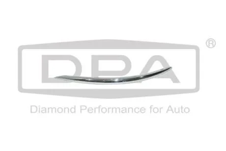 Молдинг бампера переднього (лівий) VW Jetta III (1K2) (05-10), Golf V Variant (1K5) (07-09) DPA 88070066302