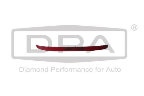 Накладка переднего бампера VW Caddy (04-15),Touran (03-10) DPA 88070739202