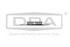 Ґрати радіатора без емблеми чорна VW Golf (91-97), Vento (91-98) DPA 88530050602 (фото 1)