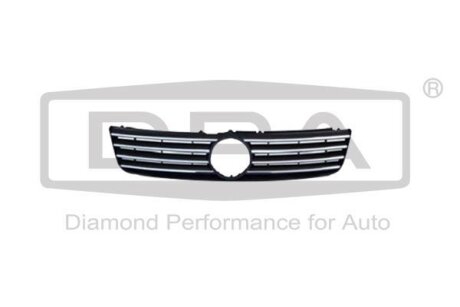 Ґрати радіатора без емблеми (хром) VW Passat (96-00) DPA 88530053802