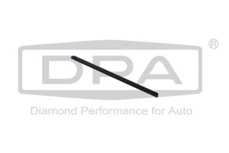 Молдинг двери передней левой (черный) Octavia II (1Z3) (04-13) DPA 88530704102