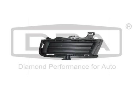 Решітка протитуманної фари правої без отвору VW Golf (12 -) DPA 88531276202