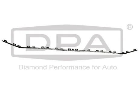 Молдинг переднего бампера (хром) VW Tiguan (16-) DPA 88531810302