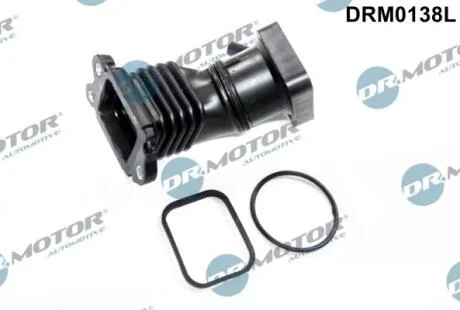 Патрубок коллектора з прокладками DR.MOTOR DRM0138L