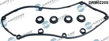 К-т прокладок клапанної кришки з сальниками, 5 елементiв DR.MOTOR DRM-0220S