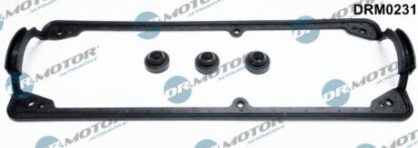 Прокладка клапанної кришки, к-т з сальниками DR.MOTOR DRM-0231