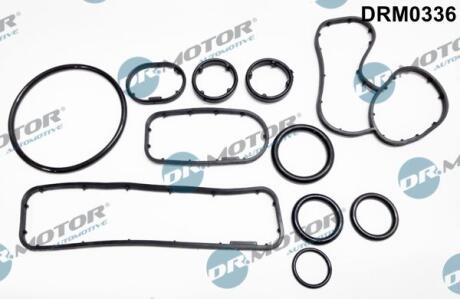 Прокладки масляного радіатора (к-кт) Opel Movano / Renault Master 2.3 CDTI / dCI 10-&gt, DR.MOTOR DRM0336