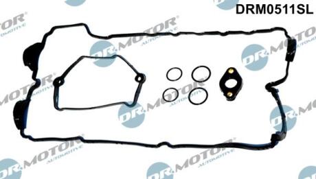 К-т прокладок клапанної кришки 7 елементiв DR.MOTOR DRM0511SL