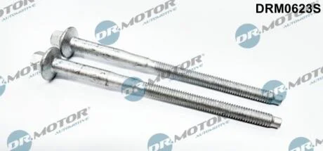 Комплект болтів з шестигранною головкою з чорного металу DR.MOTOR DRM-0623S