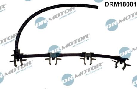 Шланг обратки, 1.9dCi 01- DR.MOTOR DRM18001