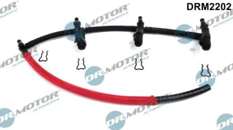Шланг паливнийVOLVO V50 (545) - 1.6 D (2003.12 - 2012.12) DR.MOTOR DRM2202