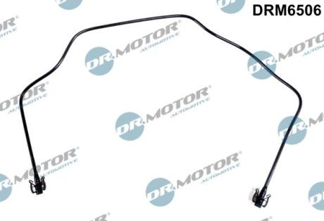 Шланг пластиковий, армований, з фітингами DR.MOTOR DRM6506