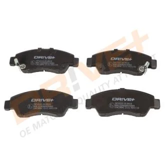 Гальмівні колодки (набір) Drive+ DP1010.10.0018