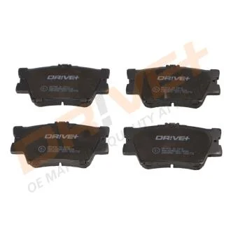 Гальмівні колодки (набір) Drive+ DP1010.10.0112